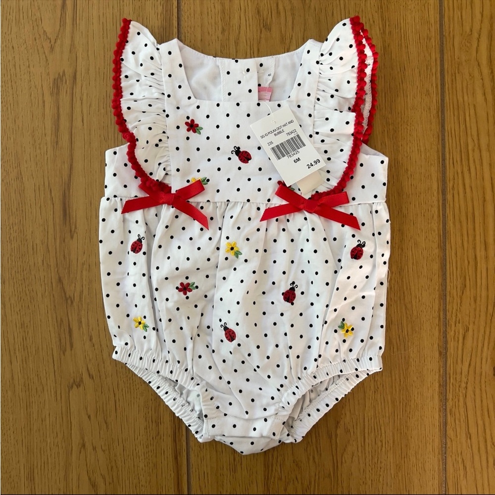 Good Lad ladybug romper